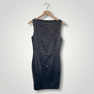 John Richmond Sateen Sheath Dress